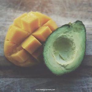 Mango and avocado