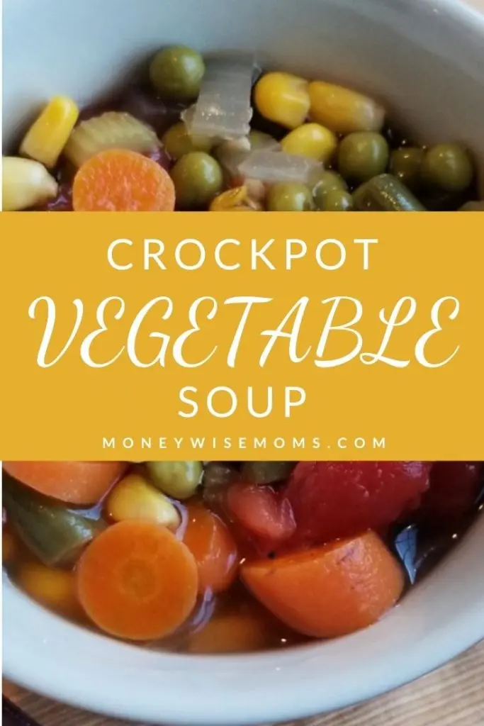 Easy Crock Pot Vegetable Soup