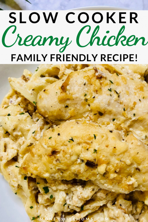 Slow Cooker Creamy Chicken Moneywise Moms Easy Family Recipes