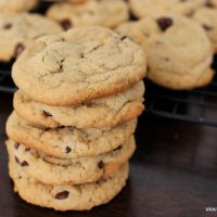 Making these egg free dairy free chocolate chip cookies is fun and easy. These are allergy friendly cookies that everyone can enjoy!