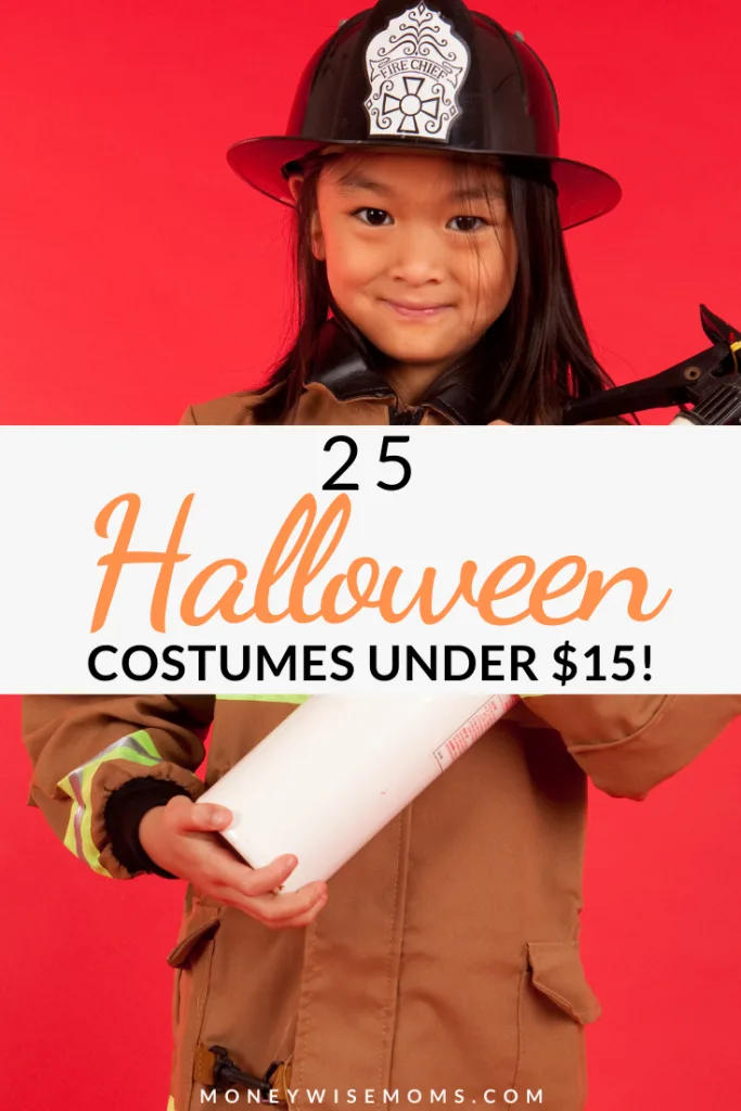 Make it easy on yourself this year and buy one of these Halloween costumes under $15. Great options for baby, toddler, child or adult! Celebrate the Halloween season with your family while staying on budget.  *Updated for 2021!
