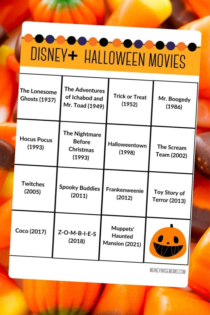 Family Halloween Movies on Disney Plus - Moneywise Moms - Easy Family ...