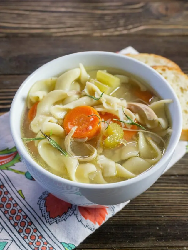 Instant Pot Chicken Noodle Soup Story Moneywise Moms