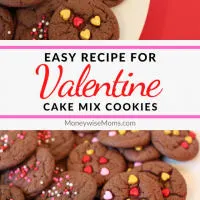 Valentine Cake Mix Cookies-cover image