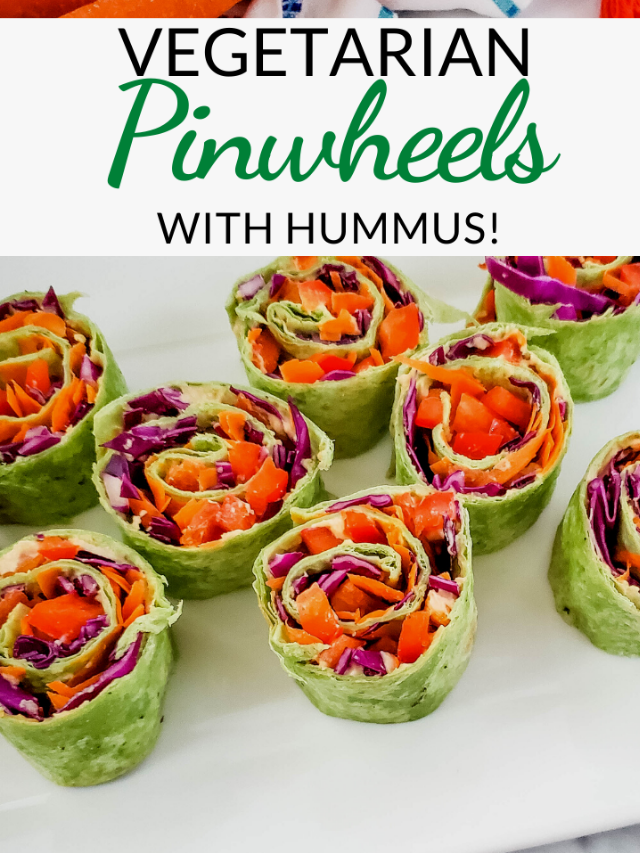 Veggie Pinwheels – Easy Vegetarian Appetizer Story