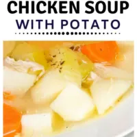 Chicken Soup with Potato Recipe-cover image (2)