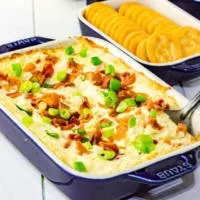 Hot Cheese Dip with bacon-cover image