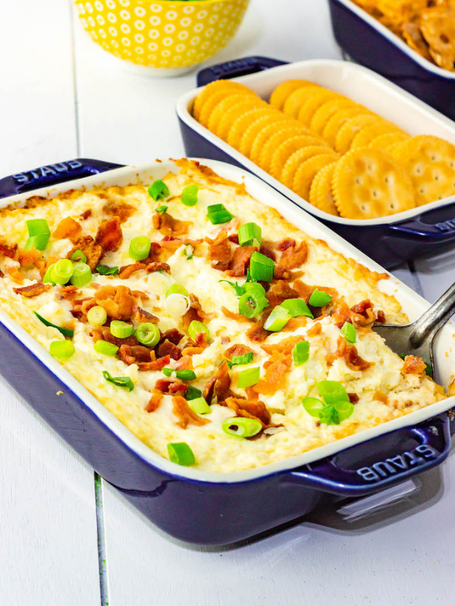 Hot Cheese Dip with Bacon Story