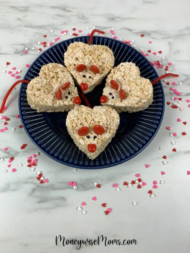 Mice Krispie Treats for Valentine’s Day Story