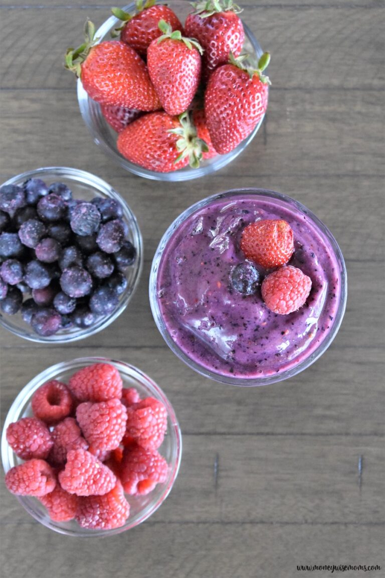 Non Dairy Smoothie Recipe Berry Smoothie Moneywise Moms Easy Family Recipes