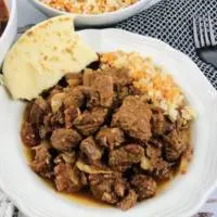 Slow Cooker Beef Cubes with Indian Spices-cover image