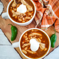 Slow Cooker Chicken Chili with White Beans cover image