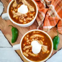 Slow Cooker Chicken Chili with White Beans cover image