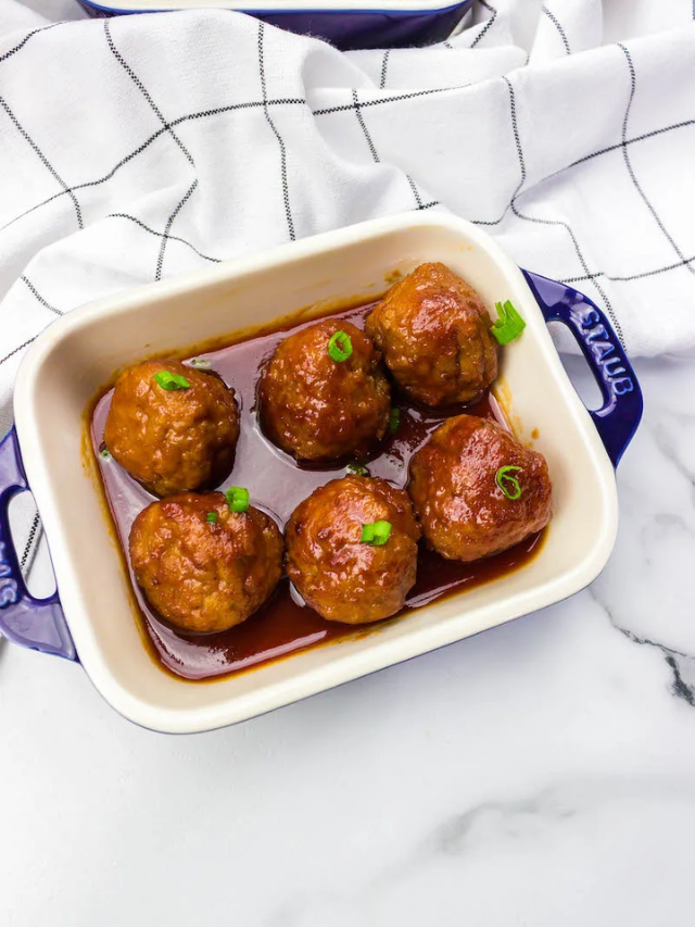 Slow Cooker Meatball Appetizer Story