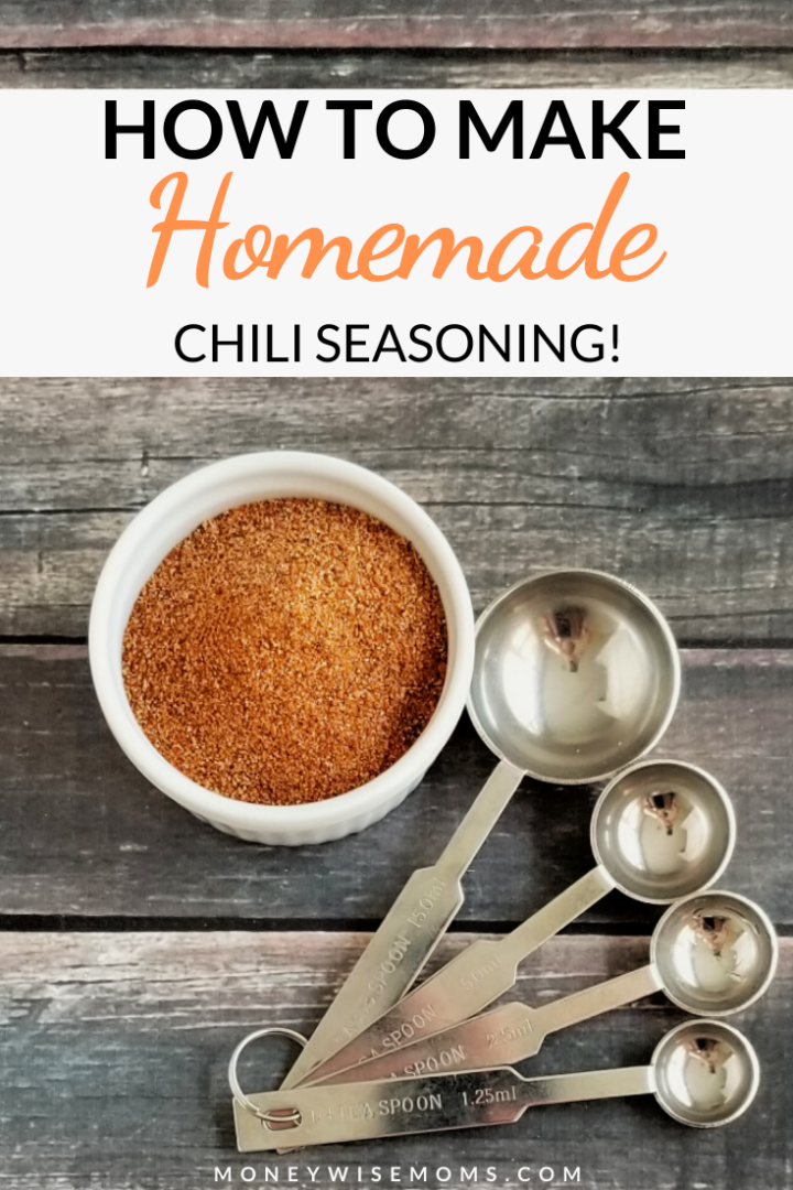 Homemade Chili Seasoning Moneywise Moms