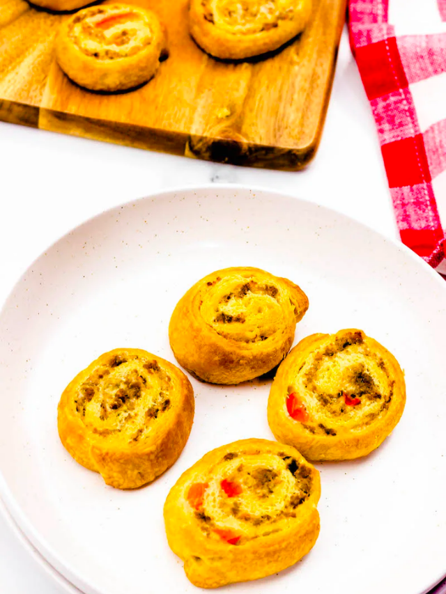 Sausage and Cream Cheese Pinwheels Story