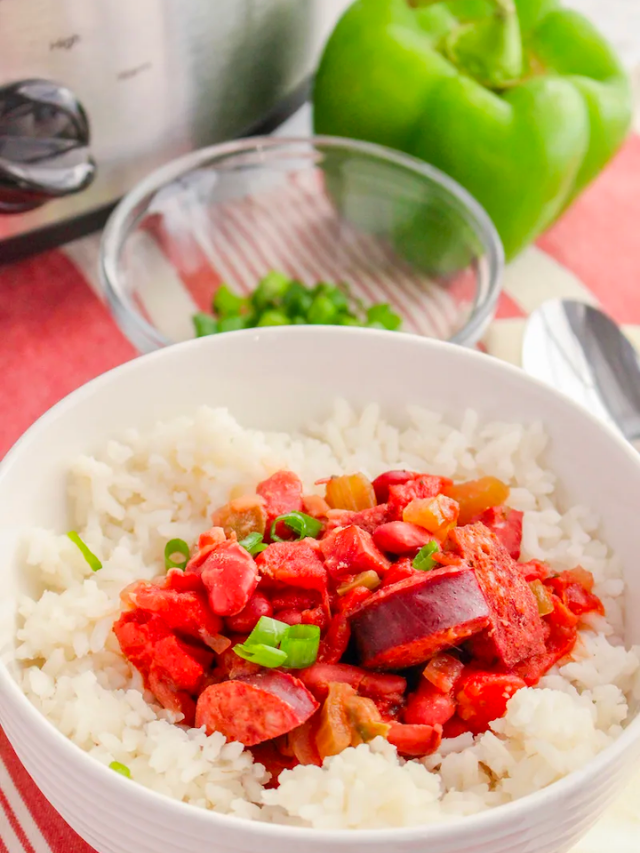 Slow Cooker Red Beans and Rice Story