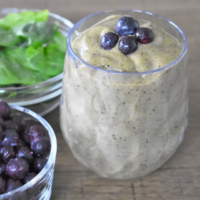 Tropical Green Smoothies with Almond Milk-Cover image