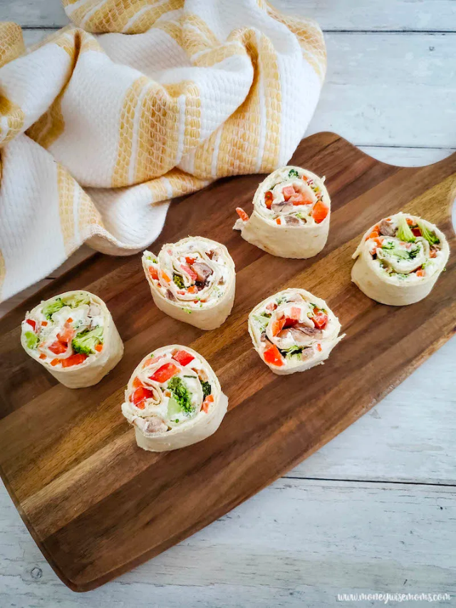 Veggie Ranch Pinwheels Story