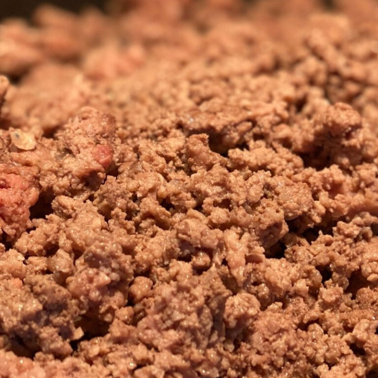 Cooked ground beef