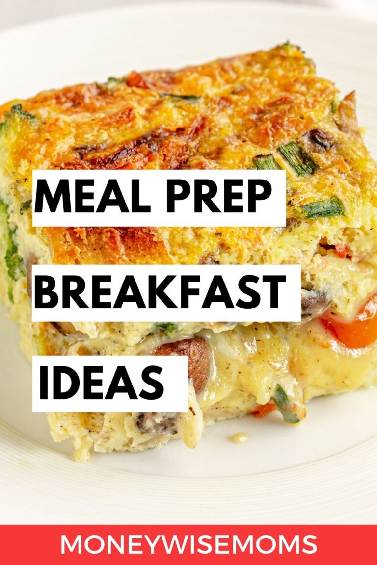 Breakfast Meal Prep Ideas for Easier Mornings