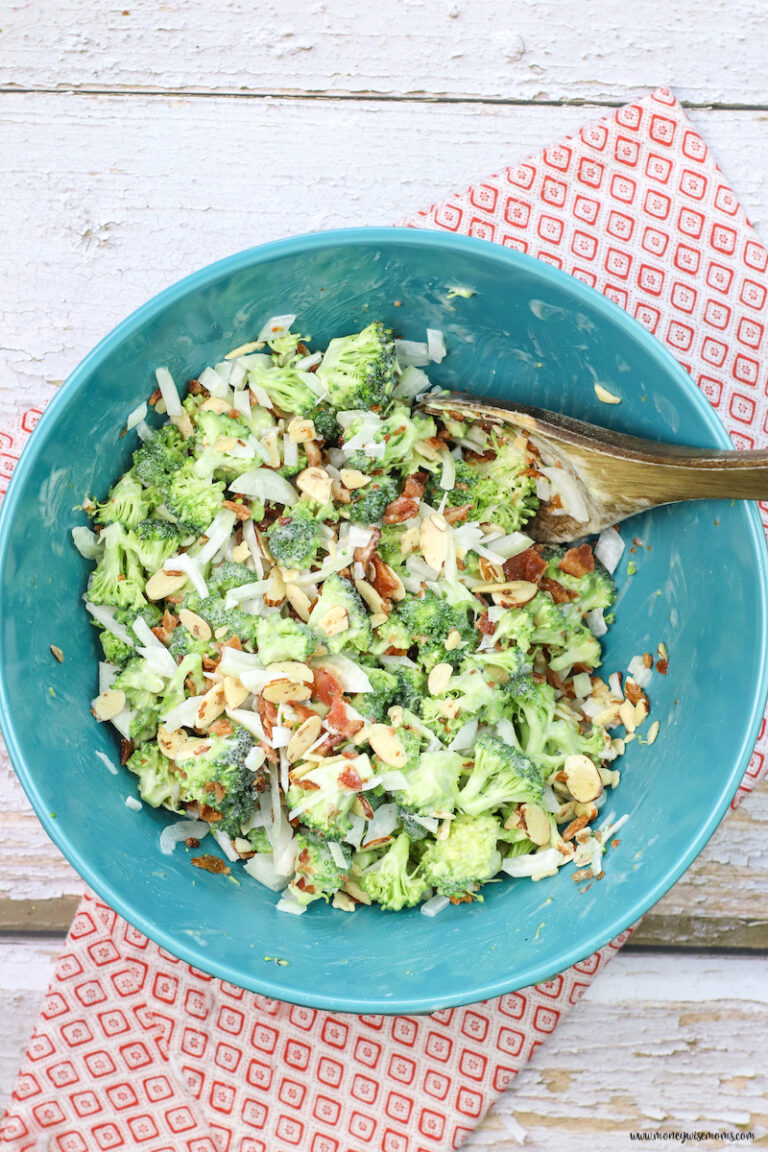 Broccoli with Bacon Salad Moneywise Moms Easy Family Recipes