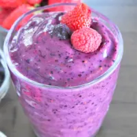 Non Dairy Smoothie Recipe | Berry Smoothie-Cover image