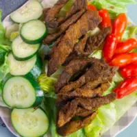 Salad with Shawarma Beef-Cover Image