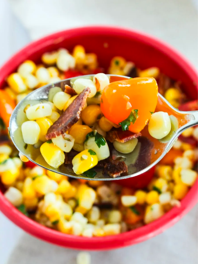 Delicious Corn Salad With Bacon Story