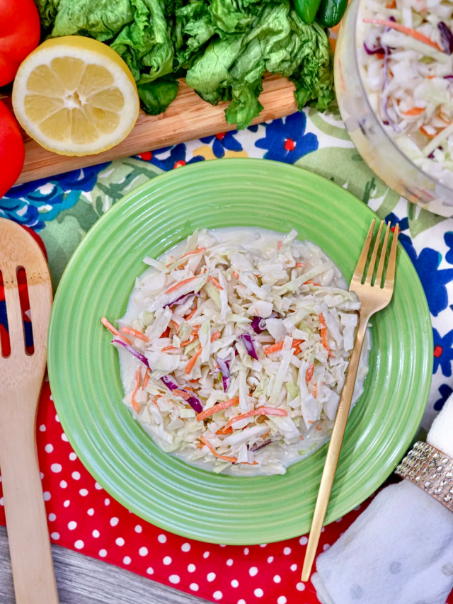 5-Ingredient Easy Cole Slaw Recipe Story