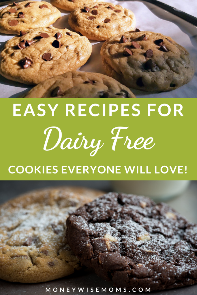 Today I'm sharing some of the best dairy free cookies. All of these cookie recipes without dairy are safe for allergy sufferers or those of you who are just looking to cut back on dairy products. 