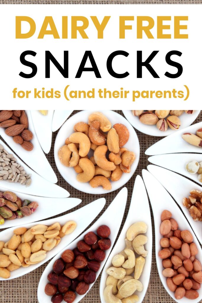 These dairy free snack ideas can be enjoyed by all, not just vegans and those allergic to dairy. Easy dairy-free snacks to keep in the pantry.