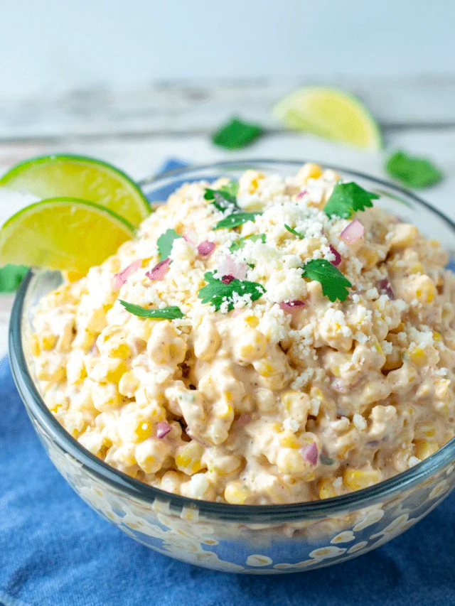 Mexican Street Corn Salad | Elote Salad Story