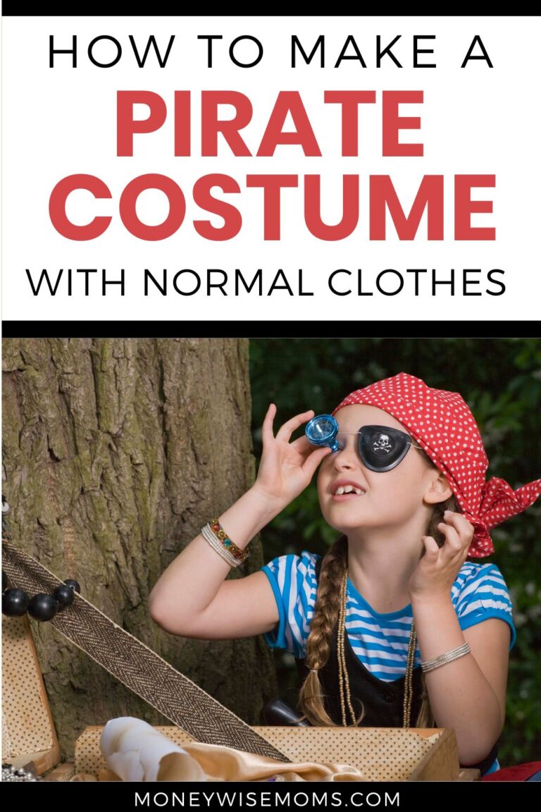 Pirate Costume DIY with Regular Clothes Moneywise Moms Easy Family