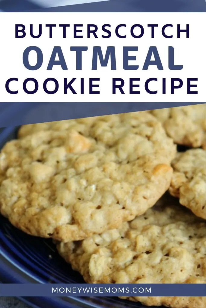 butterscotch oatmeal cookies