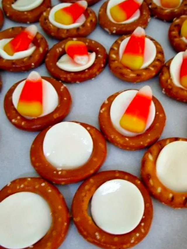 Super Easy Halloween Pretzel Bites Story