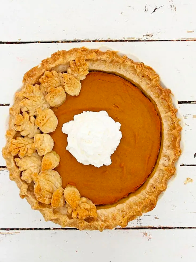 How to Make Homemade Pumpkin Pie Story