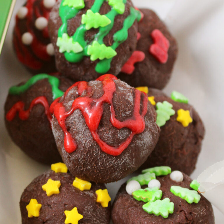 chocolate peppermint truffles