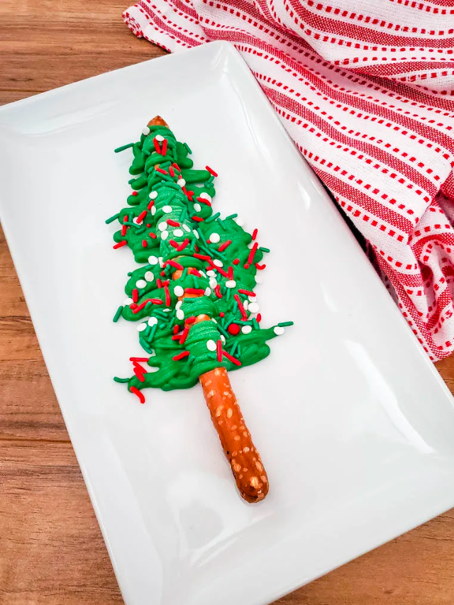 Christmas Tree Pretzels Story
