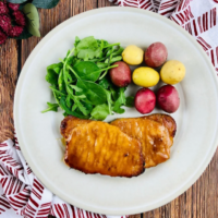 Easy Baked Pork Chops with Orange Maple Sauce-Cover image