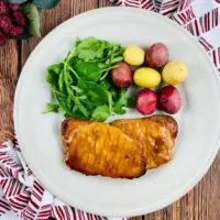 Easy Baked Pork Chops with Orange Maple Sauce-Cover image