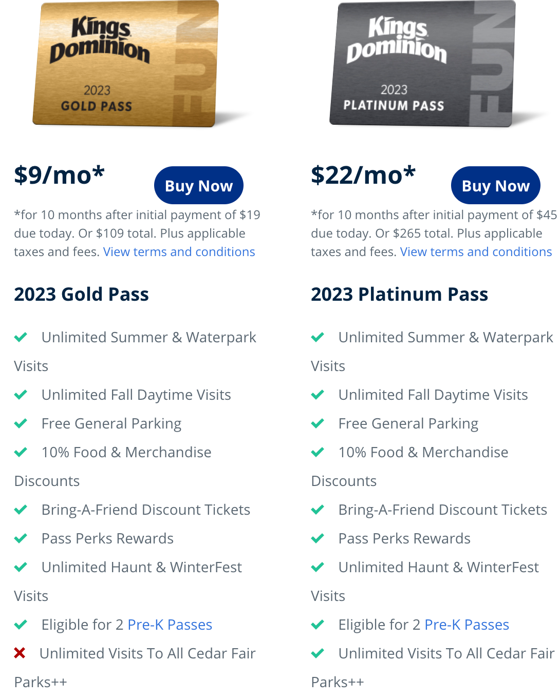 Free PreK Pass for Kings Dominion in Virginia 2023 Moneywise Moms