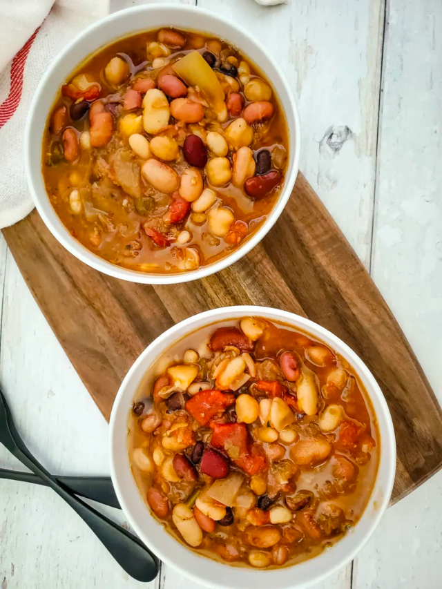 Slow Cooker 15 Bean Soup Story