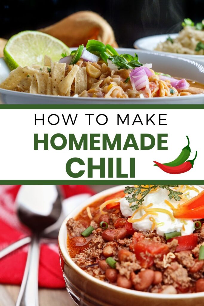 how to make homemade chili