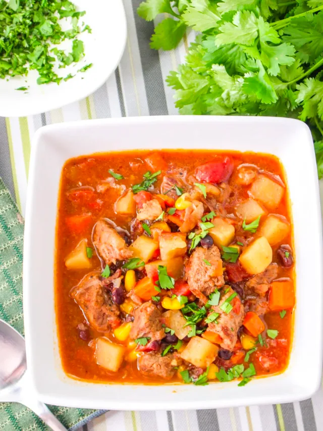 Recipe for Mexican Beef Stew Story