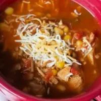 Slow Cooker Chicken Tortilla Soup-Cover image