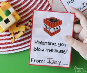 Minecraft Valentines - 9 Easy Printables - Moneywise Moms - Easy Family ...