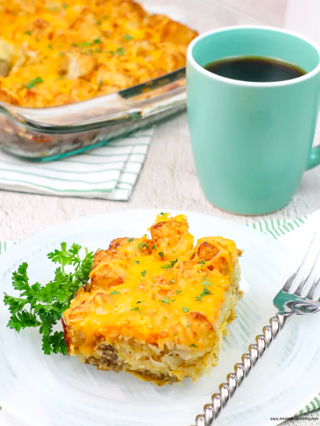 Breakfast Tater Tot Casserole Recipe Story