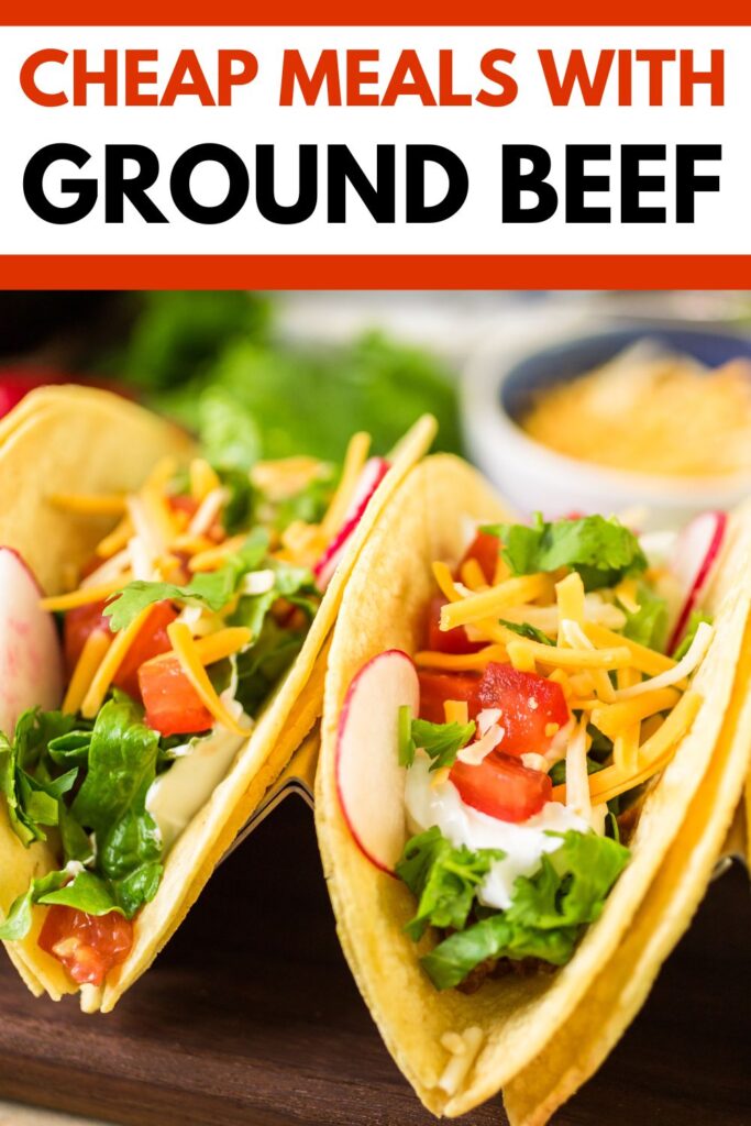 cheap meals with ground beef