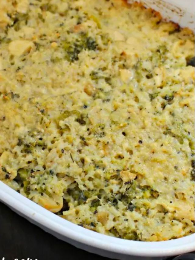 Chicken Broccoli Rice Casserole (Naturally Gluten-Free) Story